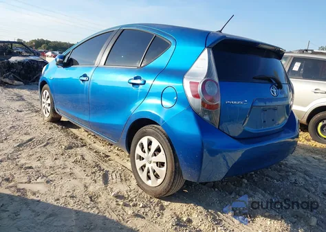 2013 Toyota Prius C Two from USA, damaged, VIN JTDKDTB35D1535248